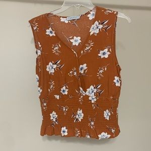 Paper Crane Flower Tank Top